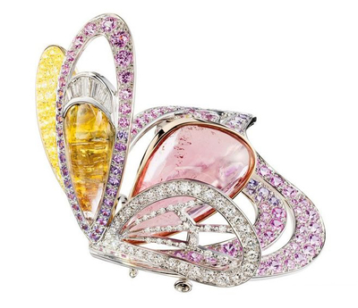 你若盛開,蝴蝶自來丨蝴蝶元素珠寶首飾欣賞!