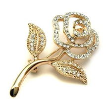 伊泰蓮娜麗晶合金胸針 幻影花金飾，演繹珠寶藝術新篇章